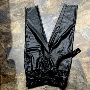 Who what where leather pants size 4